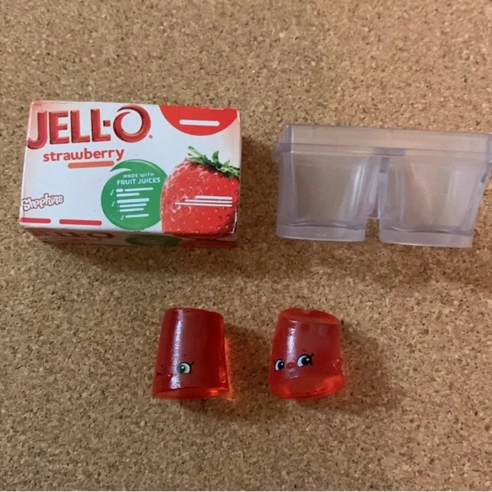 Mini Brands Toy Food Lot Jolly Ranchers,Jello,Mac and Cheese,Nuts,Taco,Crackers